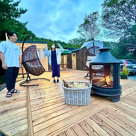 ホテル Fuji Dome Glamping 富士河口湖町 エクステリア 写真