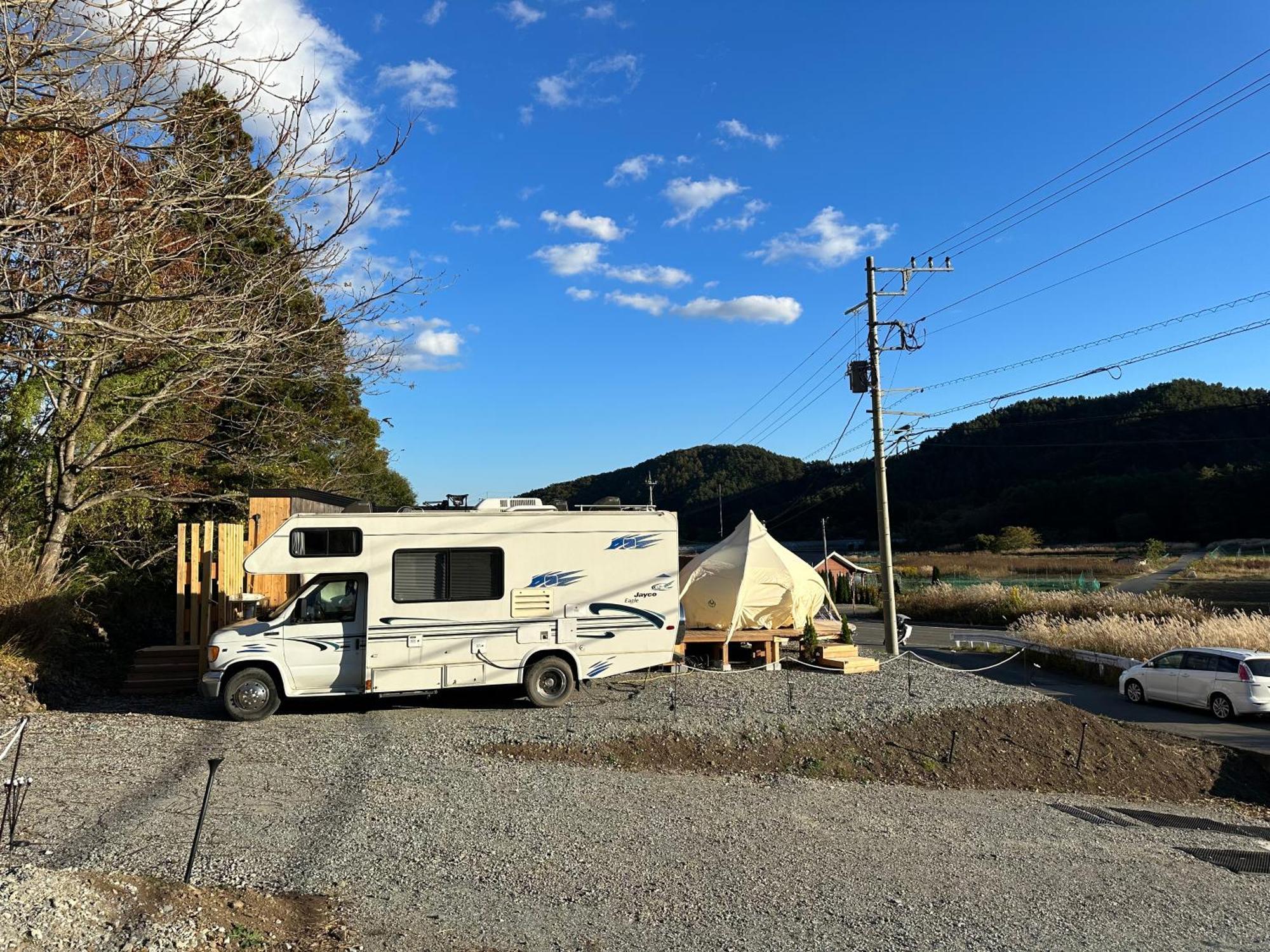 ホテル Fuji Dome Glamping 富士河口湖町 エクステリア 写真