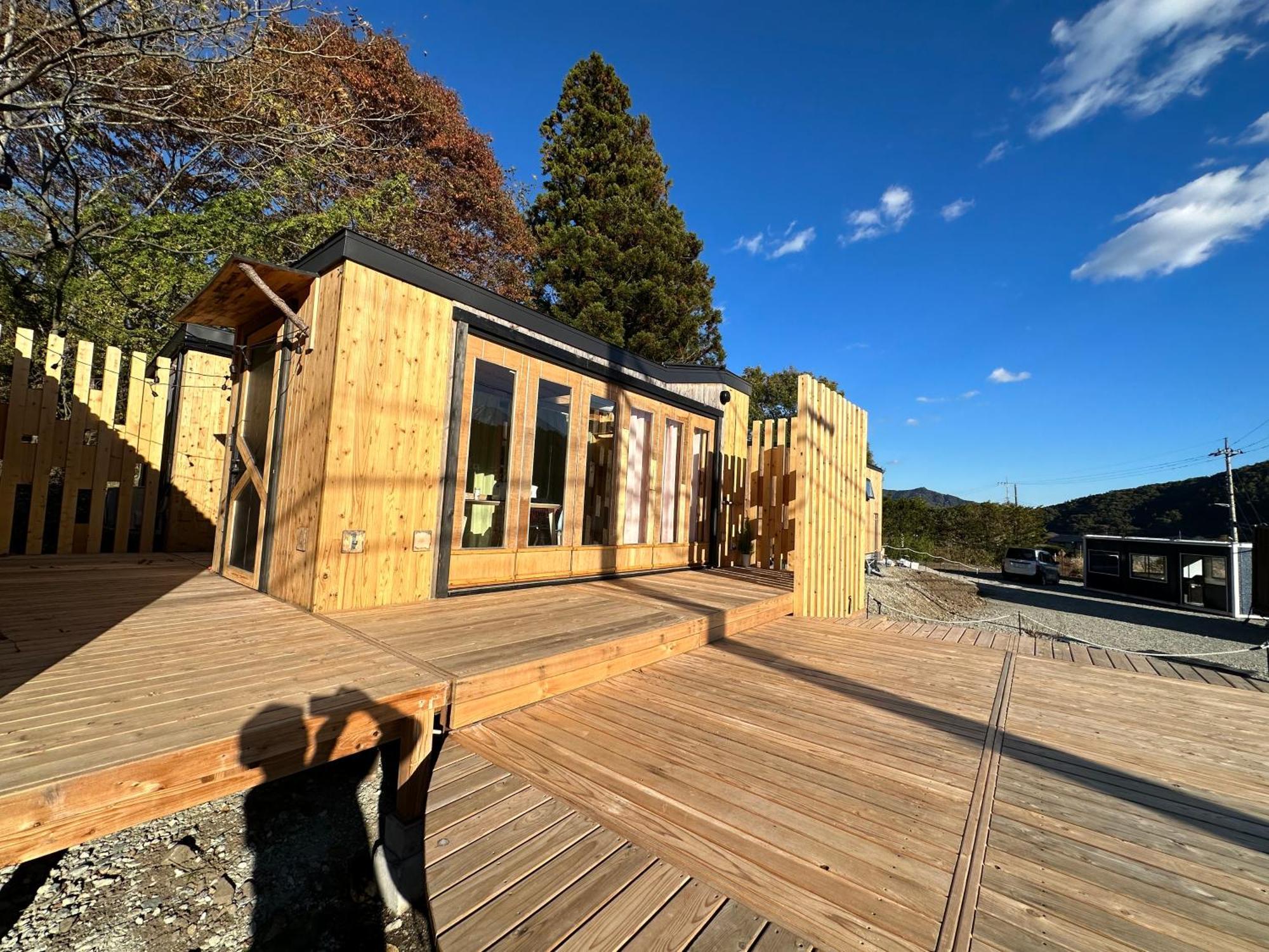 ホテル Fuji Dome Glamping 富士河口湖町 エクステリア 写真