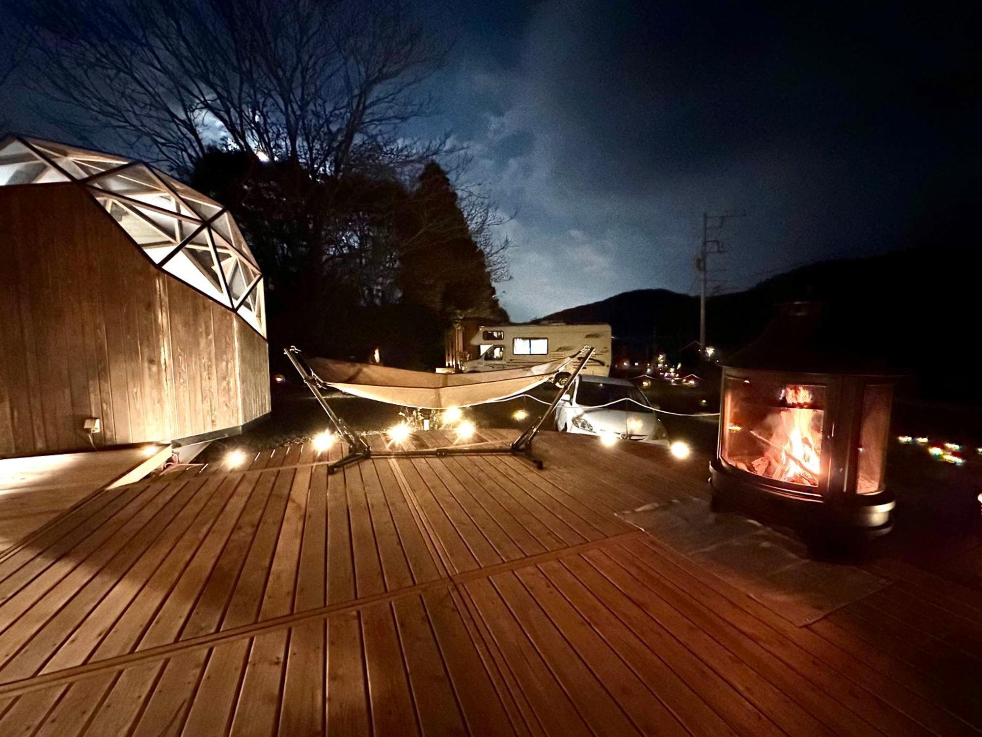 ホテル Fuji Dome Glamping 富士河口湖町 エクステリア 写真