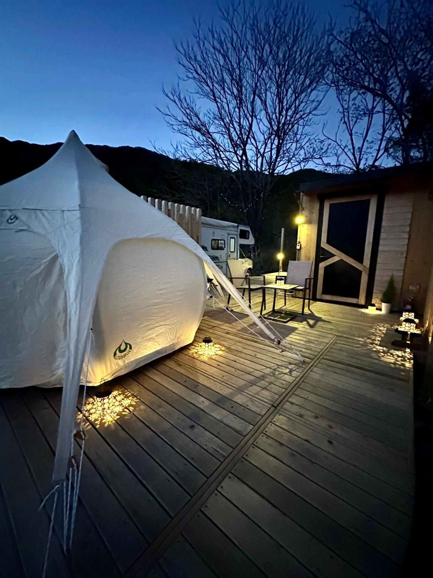 ホテル Fuji Dome Glamping 富士河口湖町 エクステリア 写真