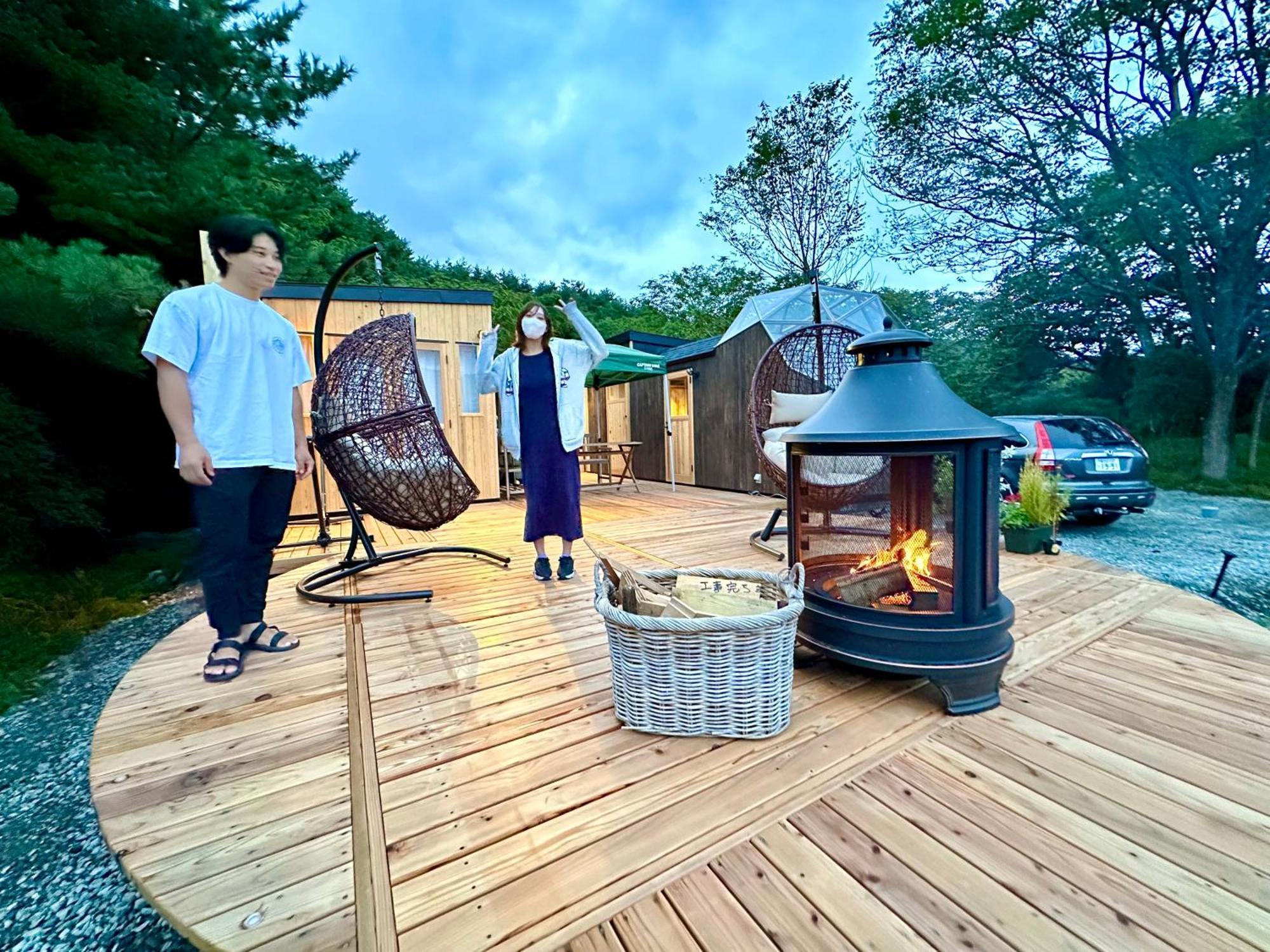 ホテル Fuji Dome Glamping 富士河口湖町 エクステリア 写真