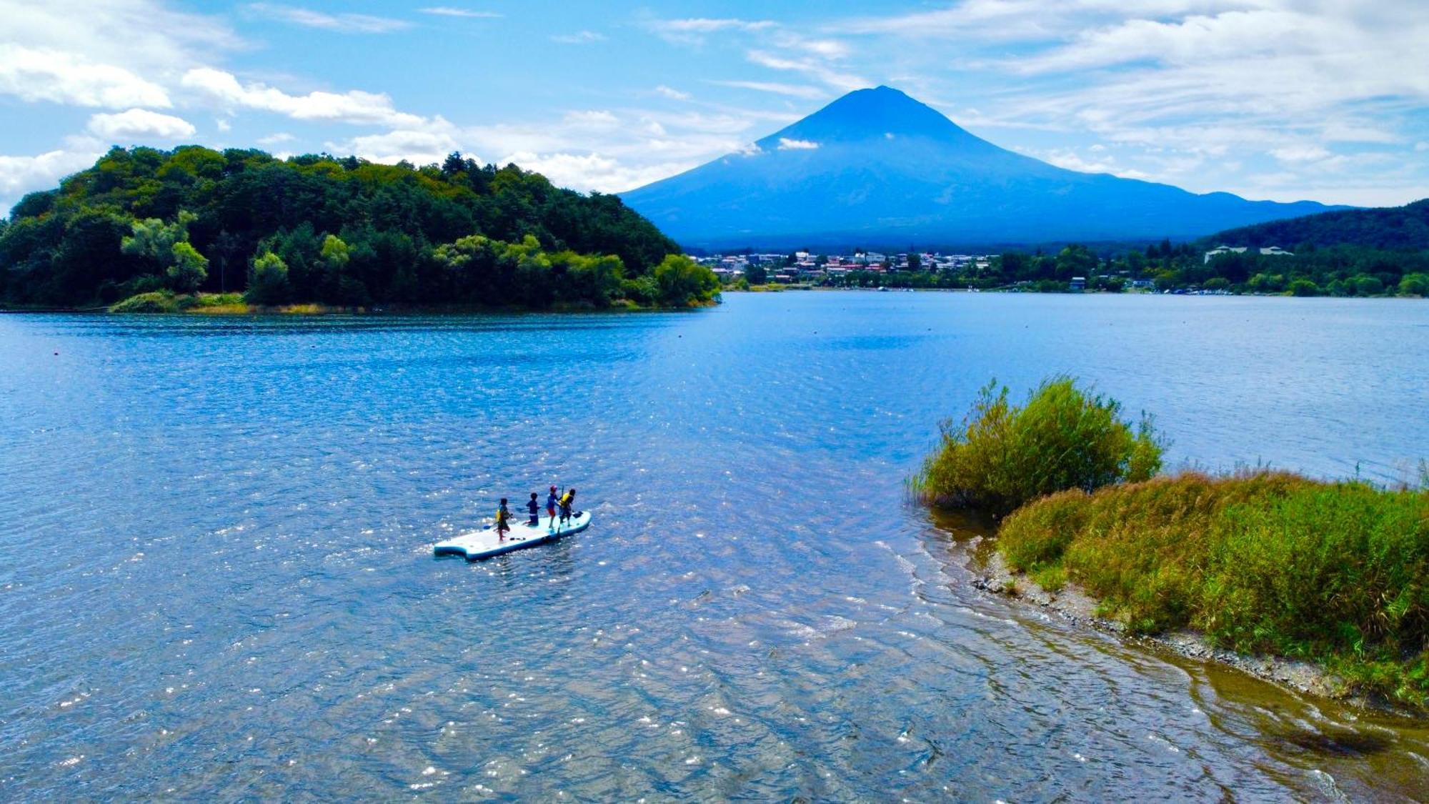 ホテル Fuji Dome Glamping 富士河口湖町 エクステリア 写真